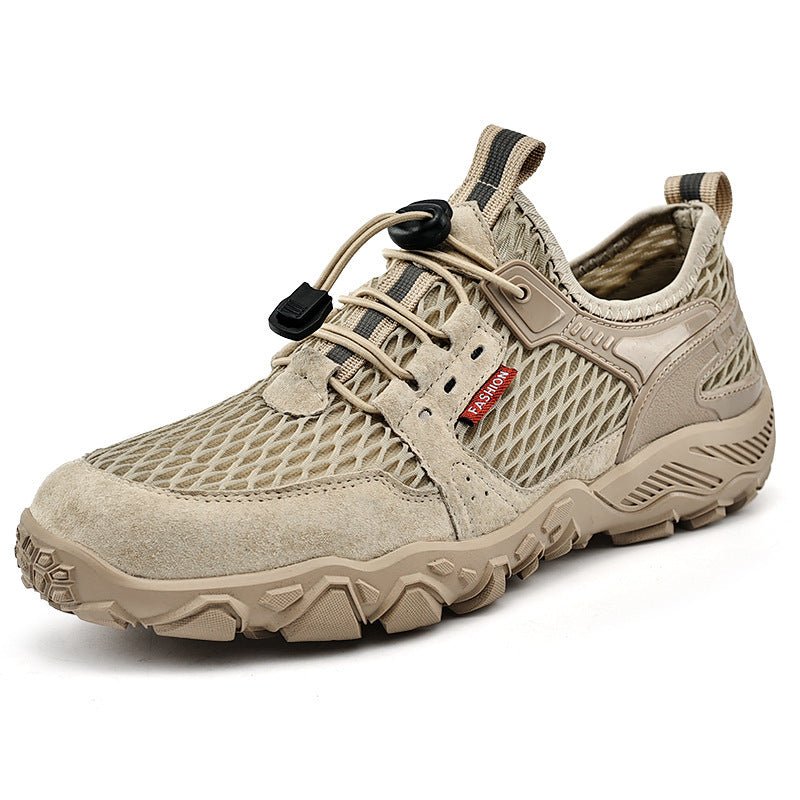 Exclusive Non-slip Soft-soled Mesh Surface Hiking Shoes — Black — Size 38 — Alternate View 8