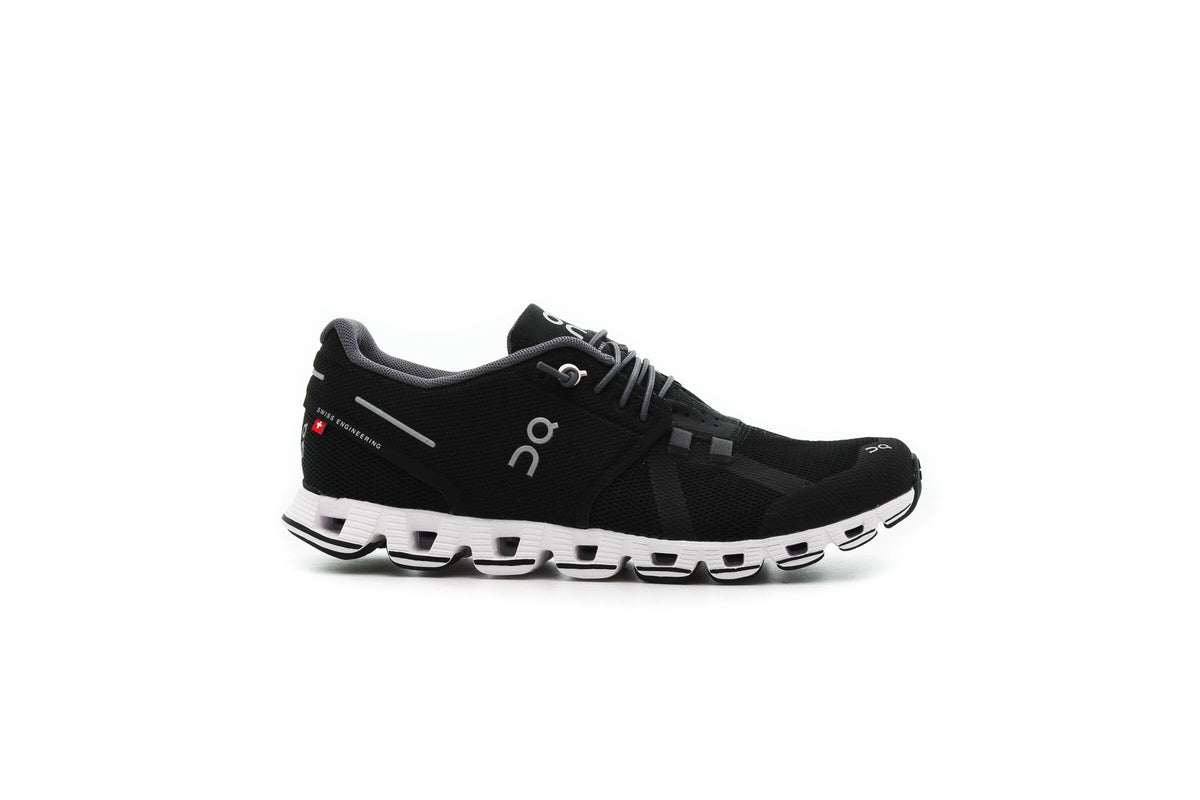 Exclusive ON Running WMNS CLOUD "BLACK" — 5 — Front View