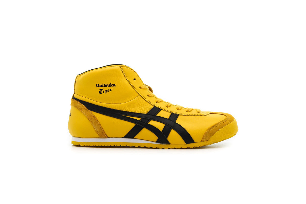 Exclusive Onitsuka Tiger MEXICO MID RUNNER "YELLOW" — 4 — Front View