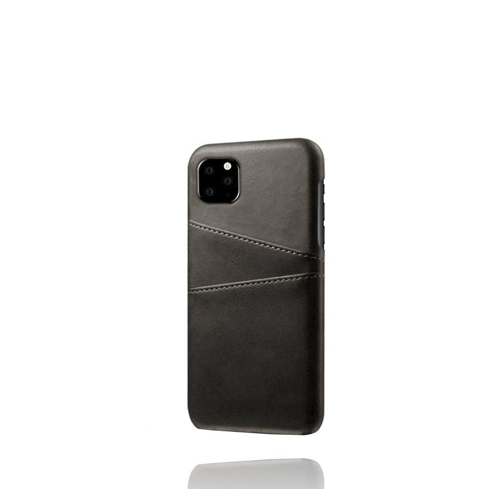 Exclusive Phone Case Double Card — black — Size 11 6.1 2019 — Back View