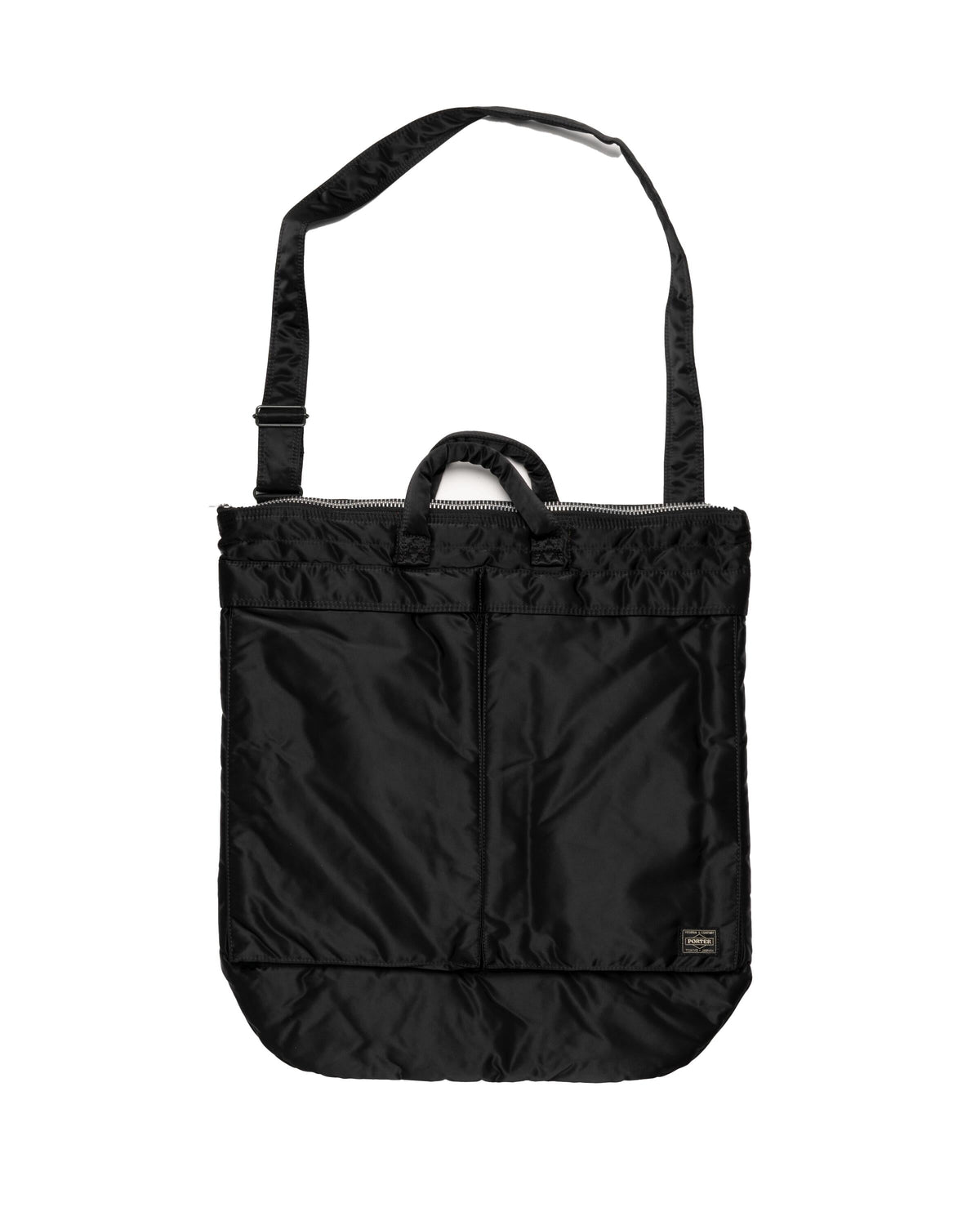 Exclusive Porter TANKER 2WAY HELMET BAG — One Size Fits All — Front View