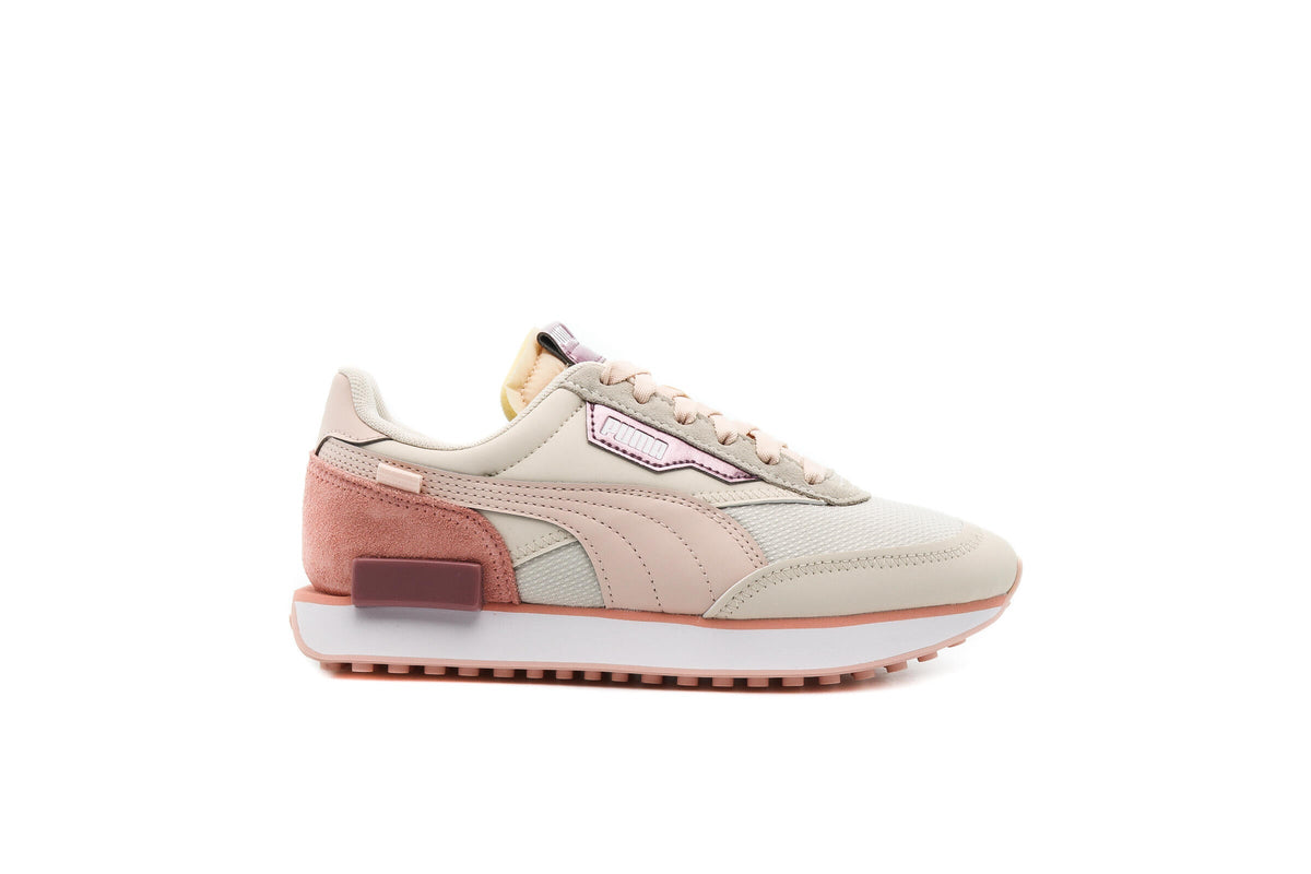 Exclusive Puma Future Rider Tones Wn's "WHITE" — 4 — Front View