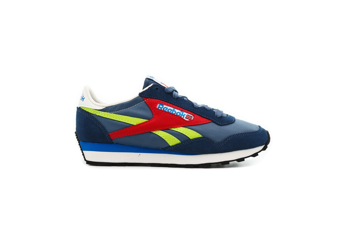 Exclusive Reebok AZTEC II "BLUE" — 4.5 — Front View