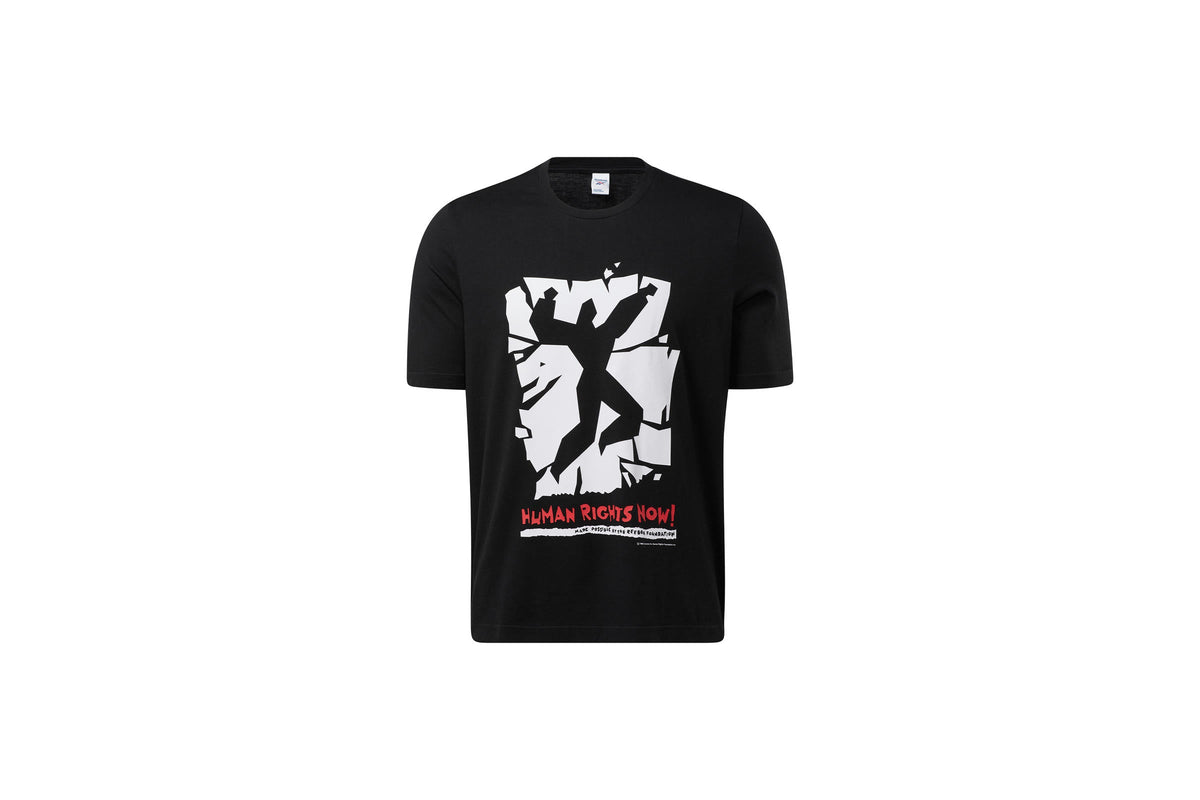 Exclusive Reebok HUMAN RIGHTS NOW T-SHIRT — 2XS — Front View