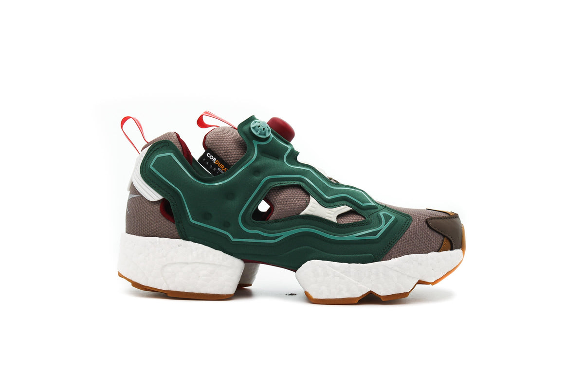 Exclusive Reebok INSTAPUMP FURY BOOST "PINE GREEN" — 5 — Front View