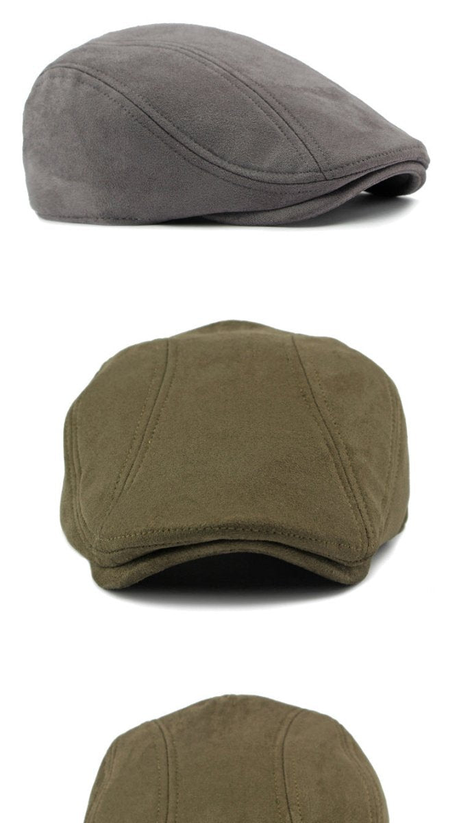 Exclusive Simple Light Board Suede Hat For Men And Women — Black — Size Free Size — Alternate View 10