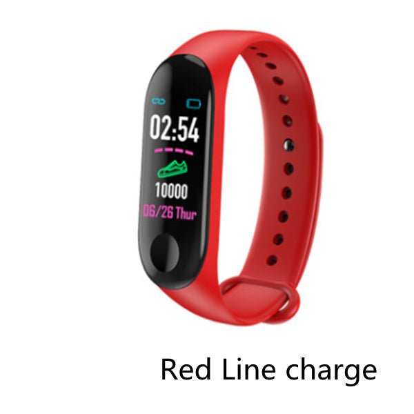 Exclusive Smart Bracelet Heart Rate And Blood Pressure Exercise Meter — Black — Alternate View 10