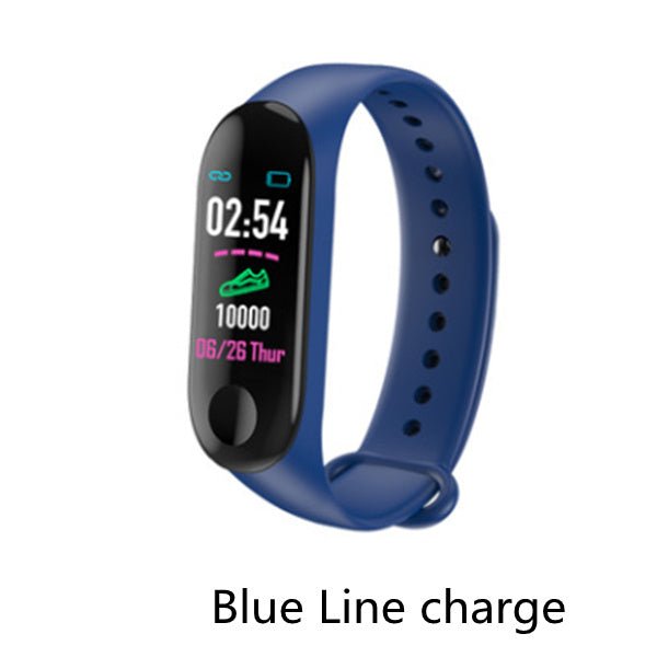 Exclusive Smart Bracelet Heart Rate And Blood Pressure Exercise Meter — Black — Alternate View 12