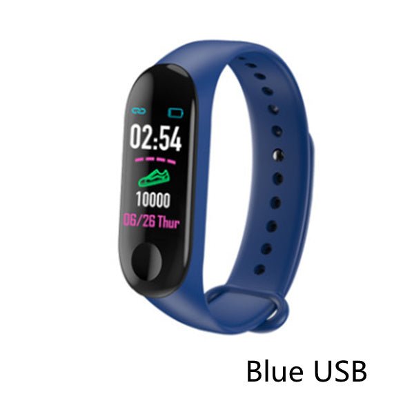 Exclusive Smart Bracelet Heart Rate And Blood Pressure Exercise Meter — Black — Alternate View 11