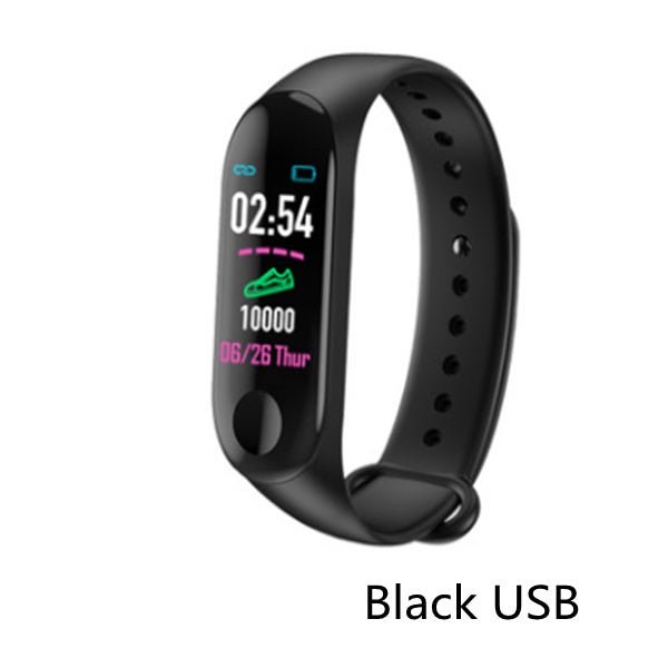 Exclusive Smart Bracelet Heart Rate And Blood Pressure Exercise Meter — Black — Alternate View 14