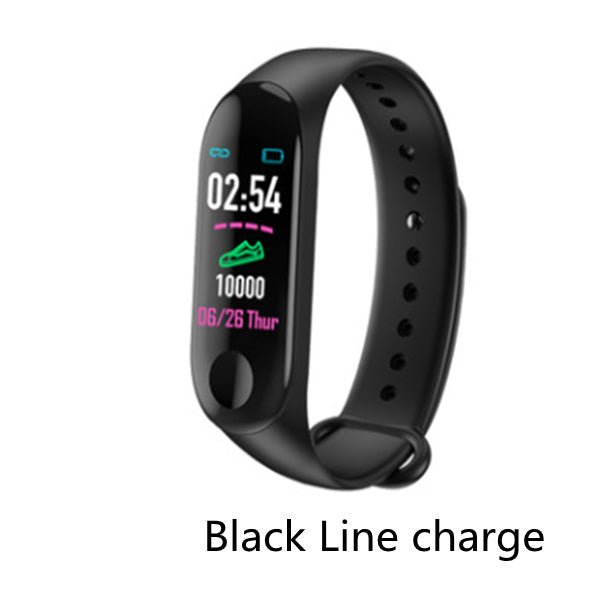 Exclusive Smart Bracelet Heart Rate And Blood Pressure Exercise Meter — Black — Alternate View 13