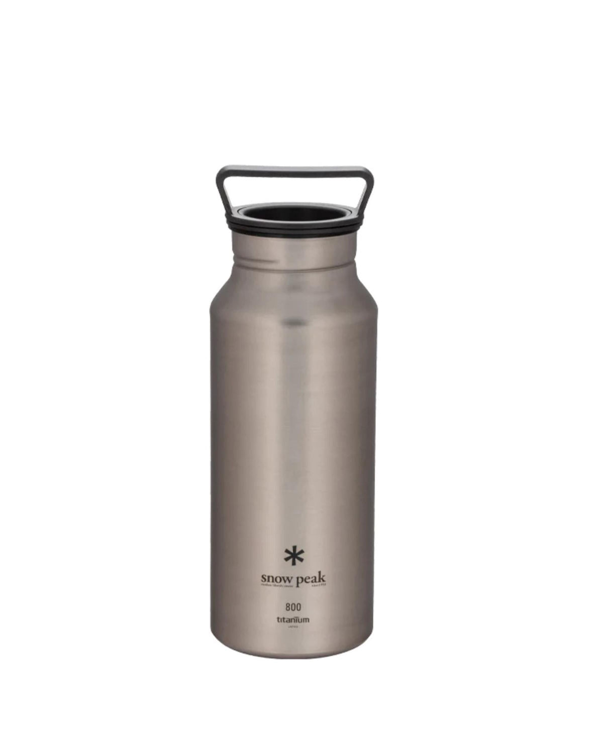 Exclusive SNOW PEAK Titanium Aurora Bottle 800 — One Size Fits All — Front View