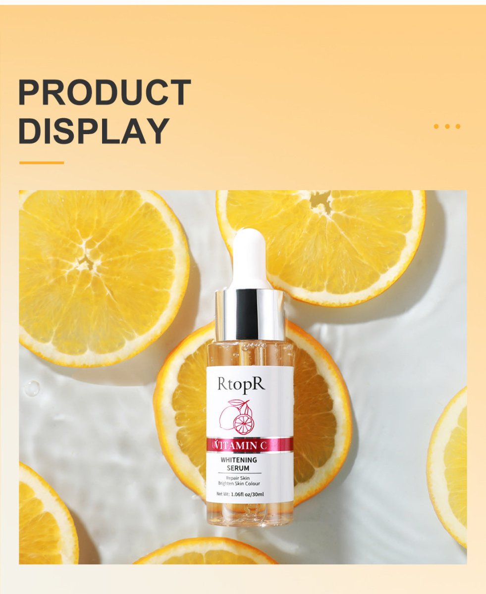 Exclusive Vitamin C Facial Lotion Skin Care — 30ml — Side View