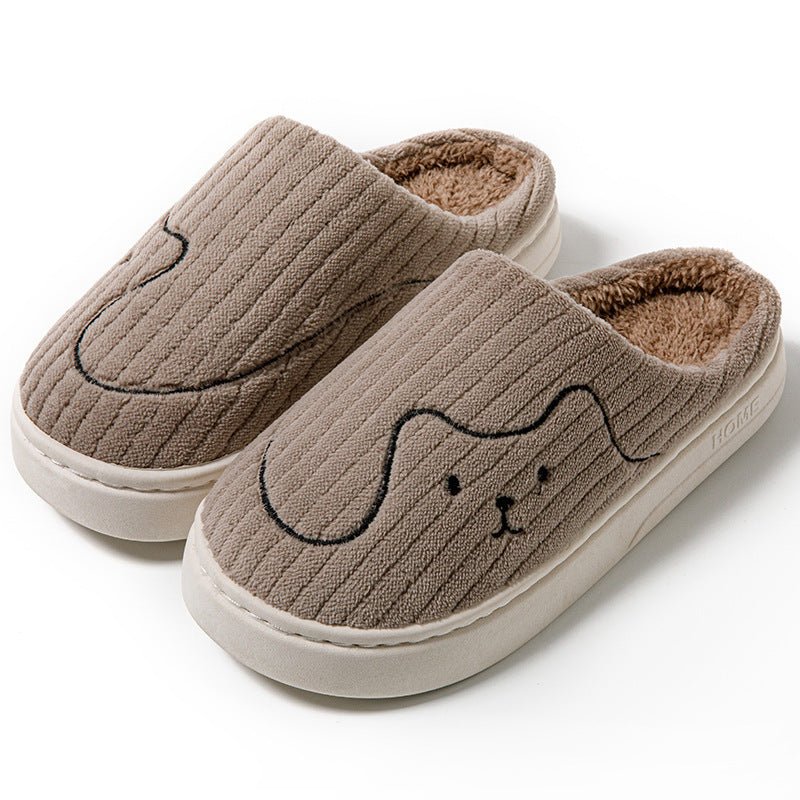 Exclusive Warm Plush Slippers — Pink — Size 36to37 — Alternate View 12