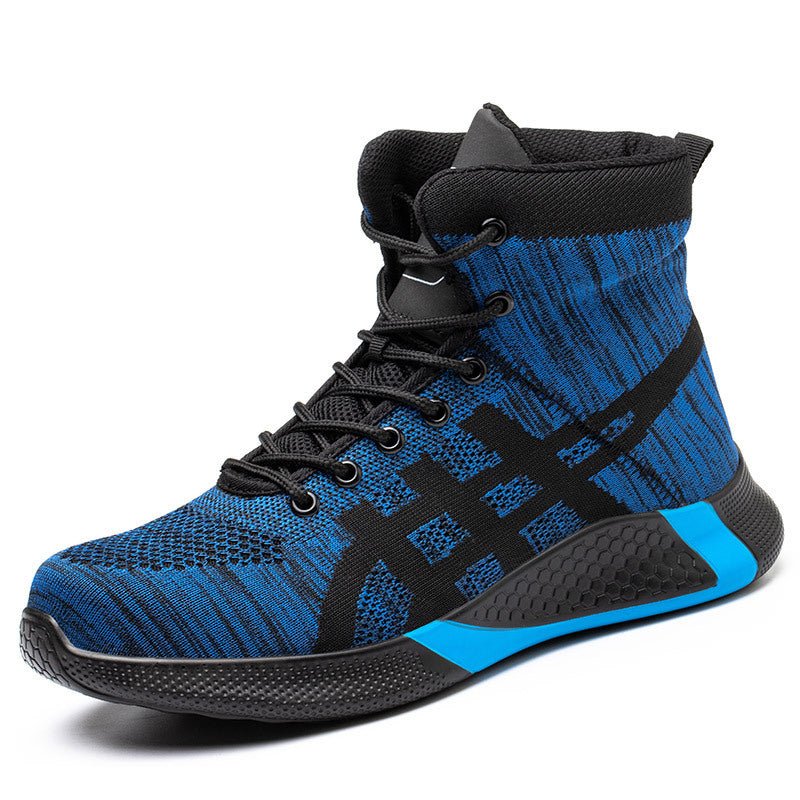Exclusive Warm Thickened Breathable Lace-up Safety Shoes — Black Velvet — Size Size36 — Alternate View 11