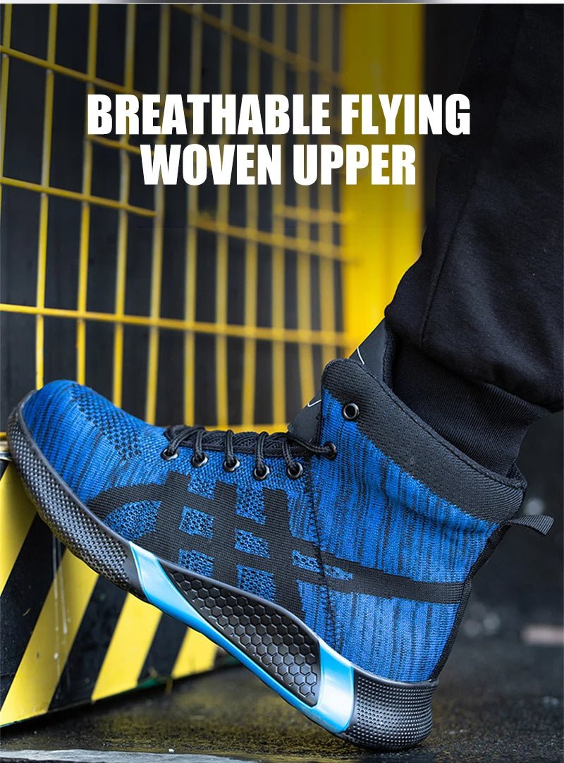 Exclusive Warm Thickened Breathable Lace-up Safety Shoes — Black Velvet — Size Size36 — Alternate View 17