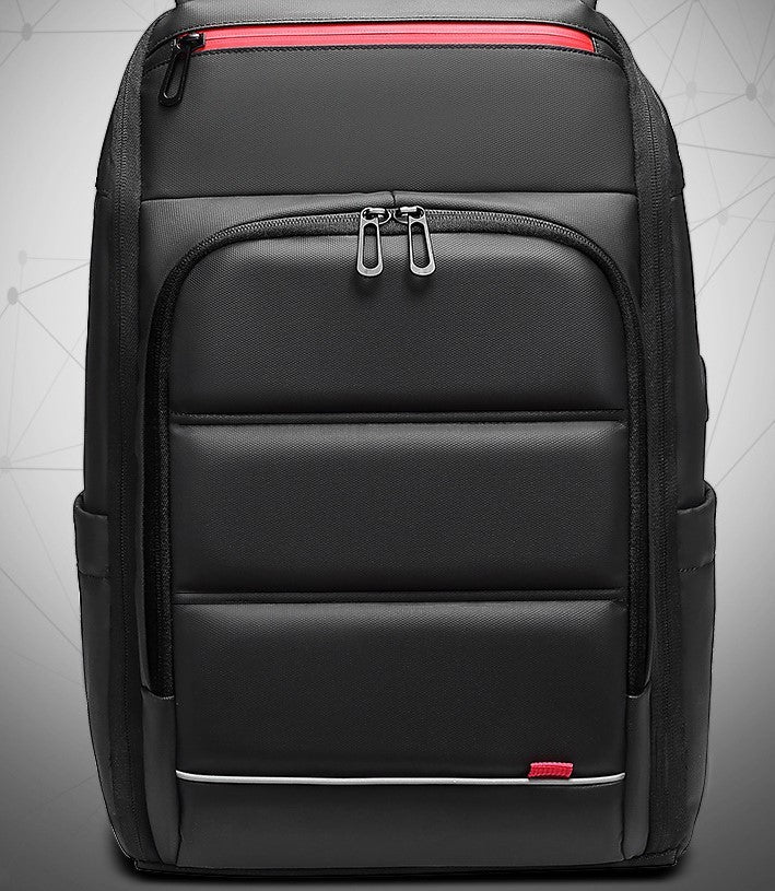 Exclusive Waterproof USB Charge Laptop Backpack — Black — Alternate View 7