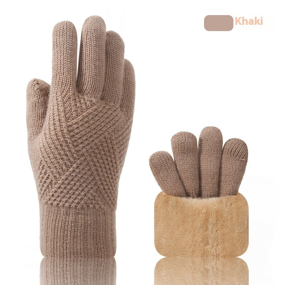 Exclusive Windproof Thermal Touch Screen Gloves — A68 Black — Size L — Alternate View 11