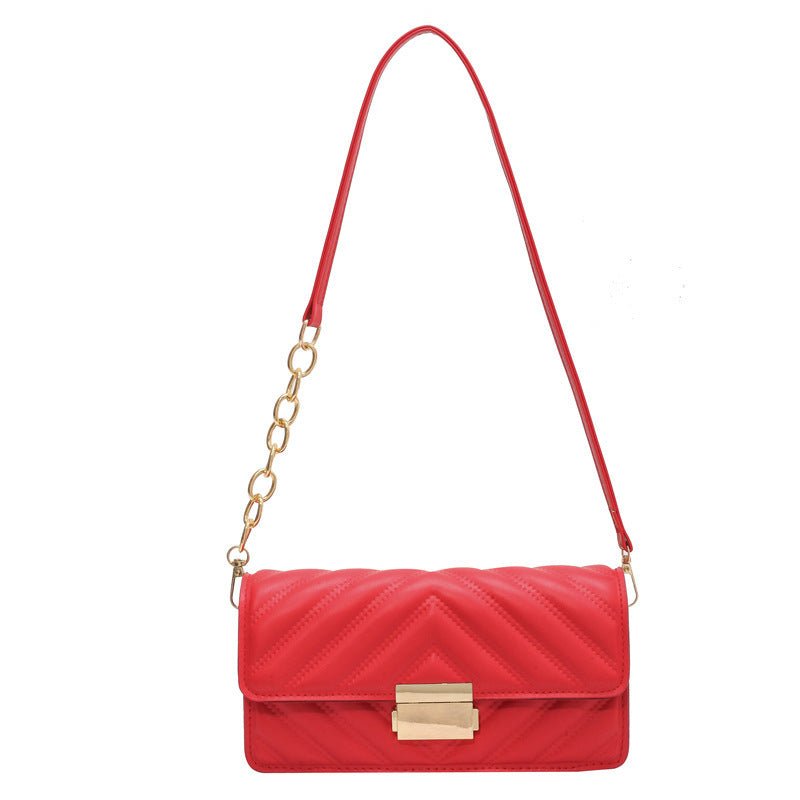 Exclusive Women's Fashion Shoulder Messenger Bag | Stylish & Practical — Black — Lifestyle View