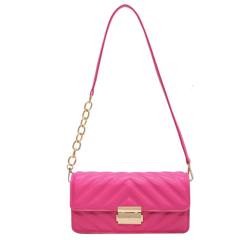 Exclusive Women's Fashion Shoulder Messenger Bag | Stylish & Practical — Black — Detail View