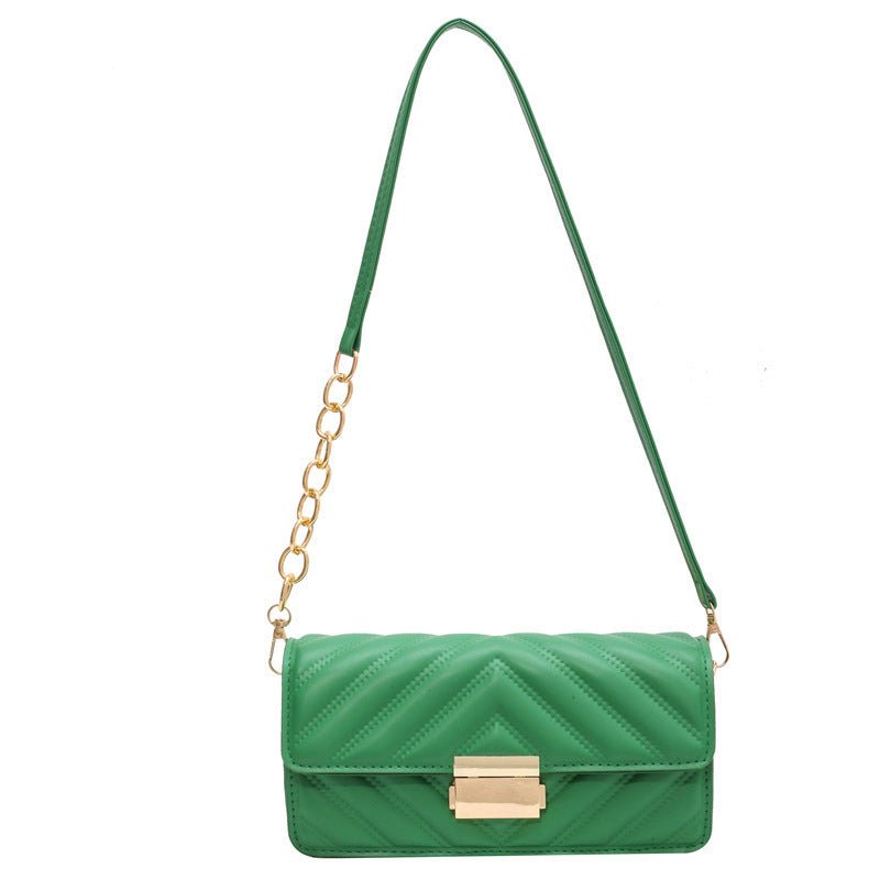 Exclusive Women's Fashion Shoulder Messenger Bag | Stylish & Practical — Black — Side View