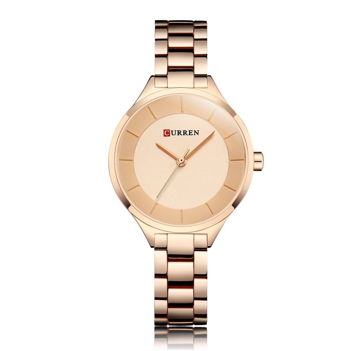 Exclusive Women's Korean-style Casual Watch — Rose Shell Black — Alternate View 9