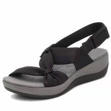 Exclusive Women's Simple Fish Mouth Roman Sandals — Grey — Size 35 — Alternate View 7